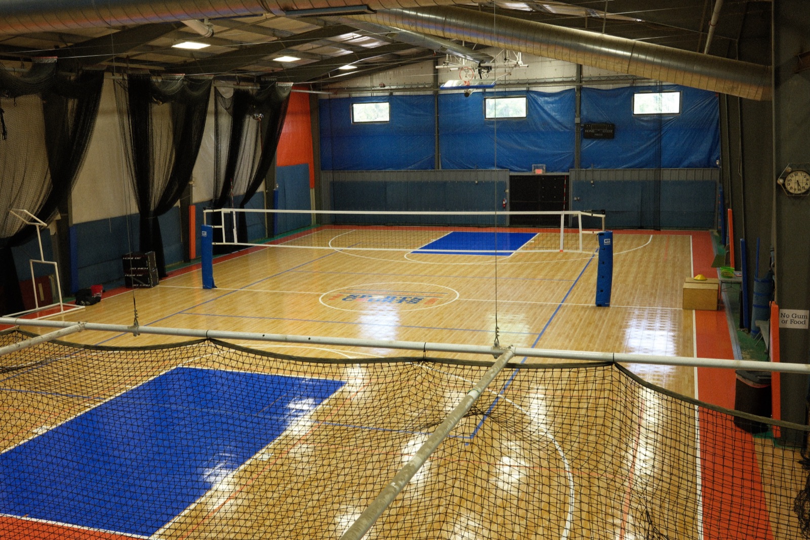 Field house hard court