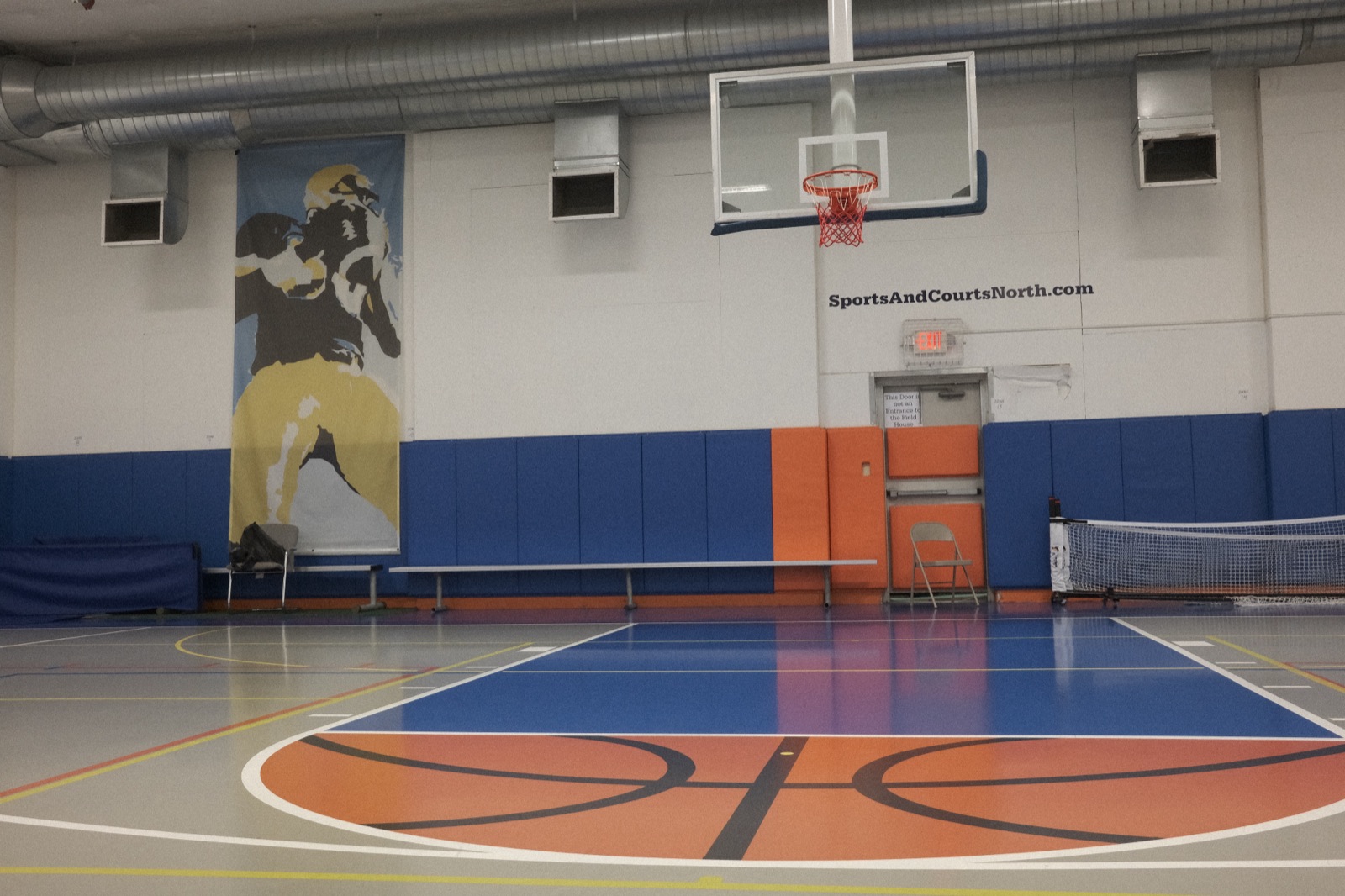 Full-size gymnasium